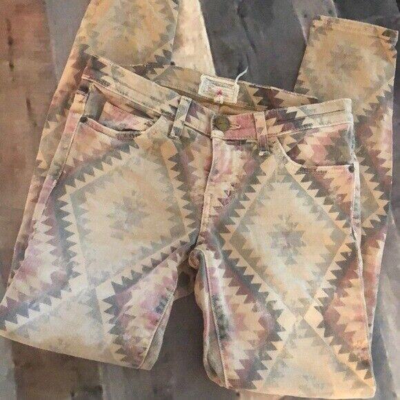 The Stiletto desert Navajo Aztec skinny jeans Women’s‎ Size 24 - Picture 1 of 6